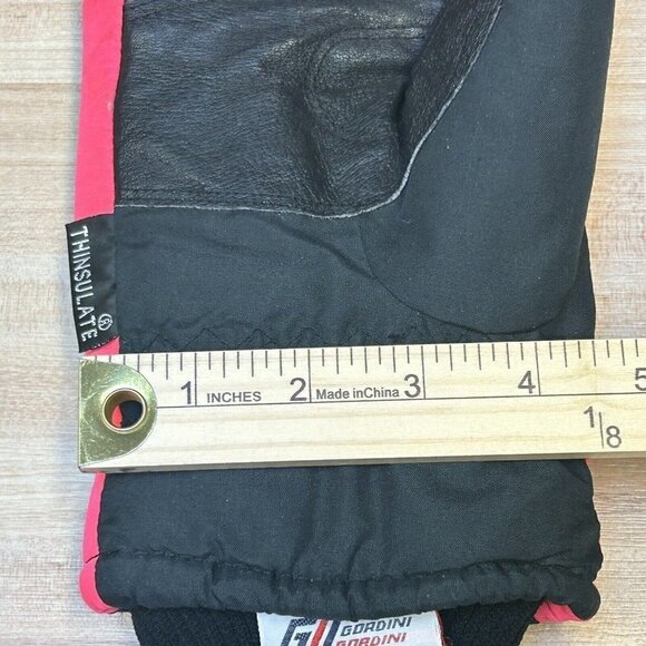 Gordini Ski Gloves Gore-Tex Waterproof Snow Ski Thinsulate Black Pink Neon Men M - Picture 12 of 13